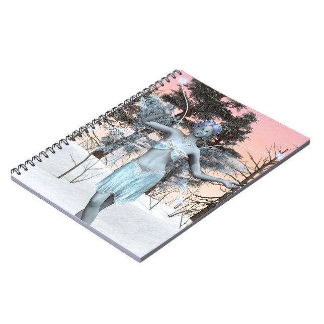 Ice Fairy Notebook (Left Side)