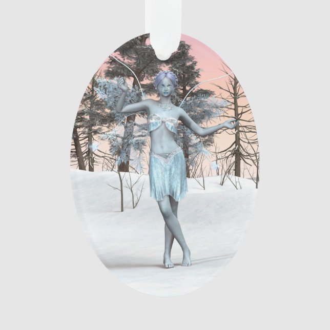 Ice Fairy Ornament (Front)