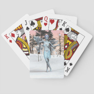Ice Fairy Playing Cards