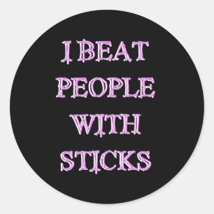 Ice Field Hockey Lacrosse - Kids Girl Clothes And Classic Round Sticker