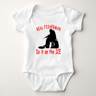 ICE FISHING BABY BODYSUIT