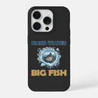 Ice Fishing For Walleye Hard Water Big Fish Gift