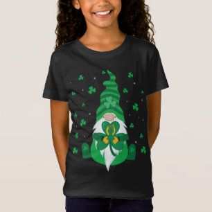 Ice Fishing Gnomie Cute Snowflake Winter Gnome Dad T-Shirt