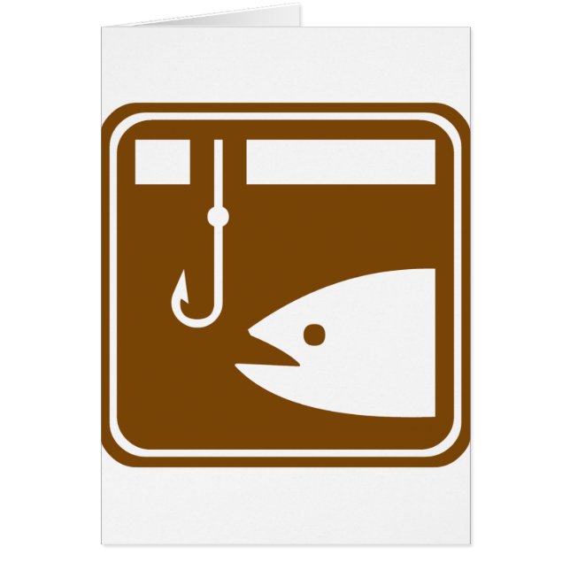 Ice Fishing Highway Sign (Front)