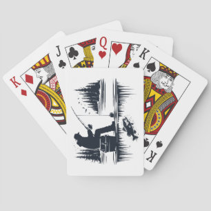 Ice Fishing Playing Cards