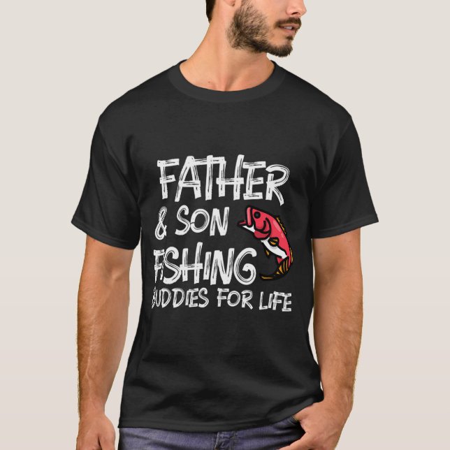 Ice fishing saying T-Shirt (Front)