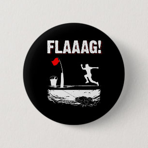 Ice Fishing Tip Up Flag Run For Ice Fishing Flag M 6 Cm Round Badge