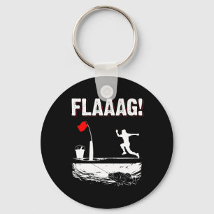 Ice Fishing Tip Up Flag Run For Ice Fishing Flag M Key Ring