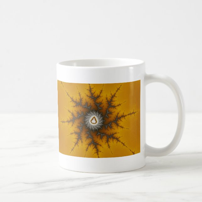 Ice Flake - Fractal Mug (Right)