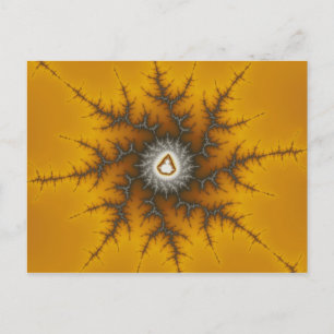 Ice Flake - Fractal Postcard