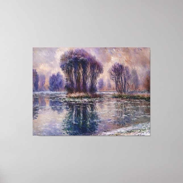 Ice Floes Canvas Print (Front)