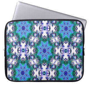 Ice Flowers.... Laptop Sleeve