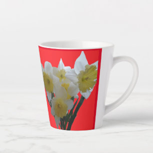 Ice Follies Daffodils Design Latte Mug