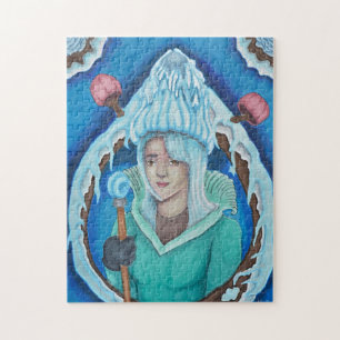 Ice Forest Queen Puzzle