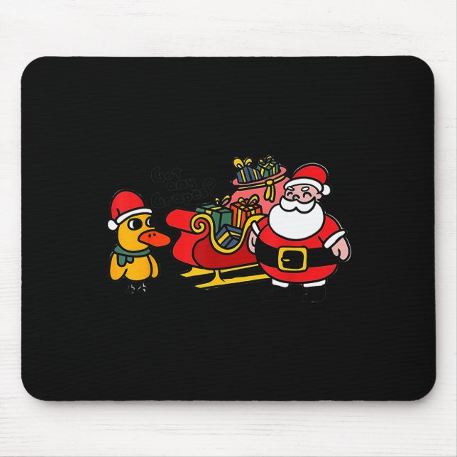 Ice Fresh Lemonade Got Any Gs Duck Funny Christmas Mouse Mat (Front)