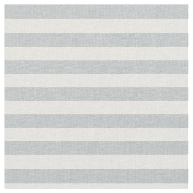 Ice Grey & White Striped Fabric (Close Up)