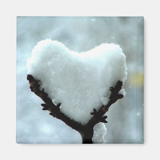 Ice Heart Magnet (Front)