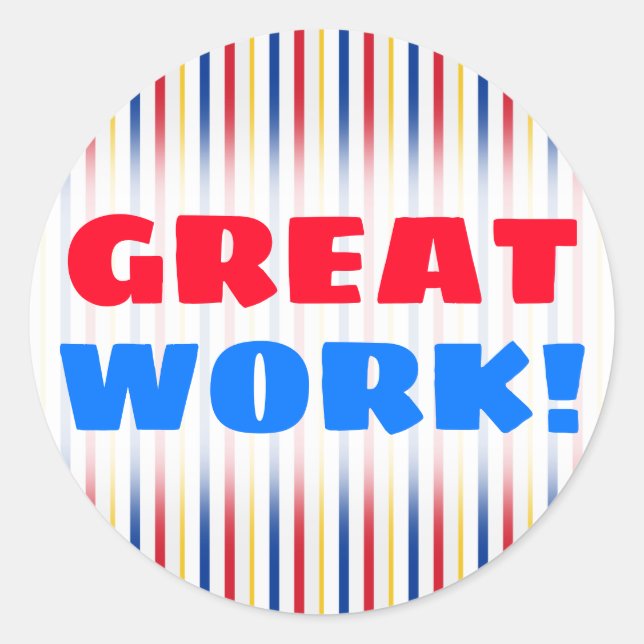 Ice Hockey Arena Rink-Inspired Stripes Sticker (Front)