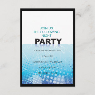 ICE HOCKEY Bat Bar Mitzvah Invitation