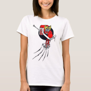 Ice Hockey Beast Goalie Cat Goaltender Men Women K T-Shirt