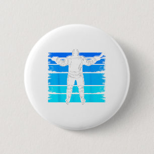Ice Hockey Boys Number 12 12th Birthday 12 Year Ol 6 Cm Round Badge
