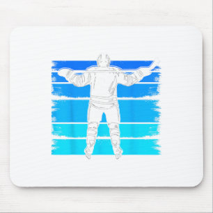 Ice Hockey Boys Number 2 2nd Birthday 2 Year Old H Mouse Mat