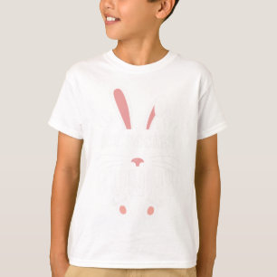 Ice Hockey Bunny Funny Matching Easter Bunny Egg H T-Shirt