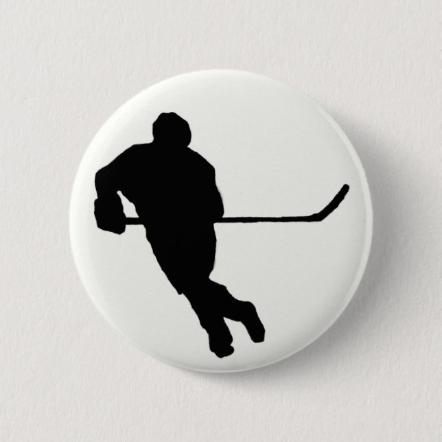 Ice Hockey Button (Front)