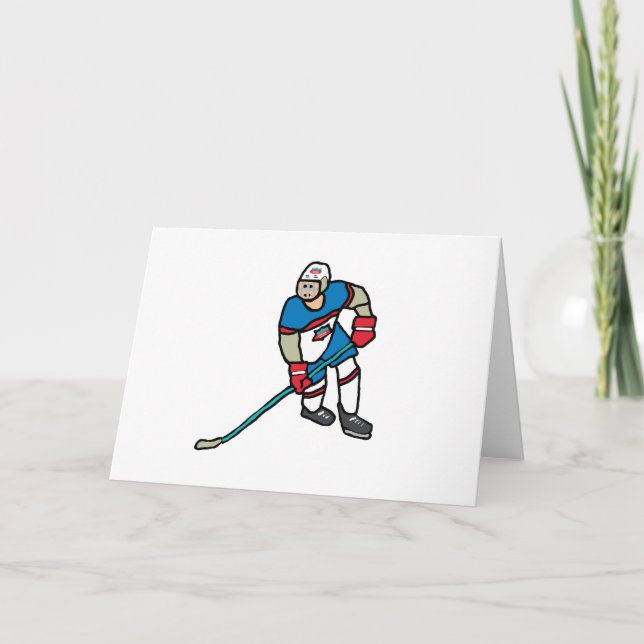 Ice Hockey Card (Front)