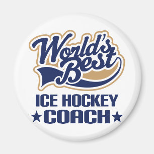 Ice Hockey Coach Gift Magnet