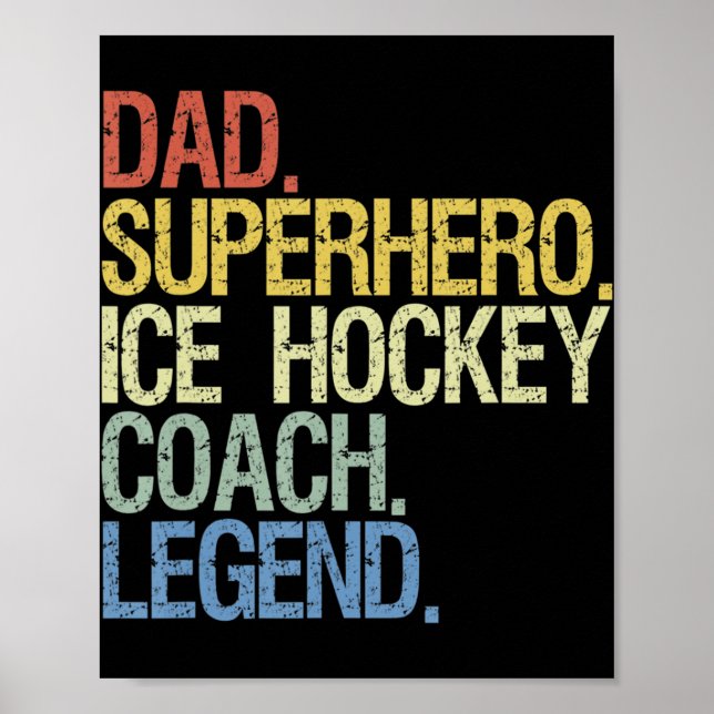 ice hockey coach  poster (Front)