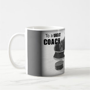 Ice Hockey Coach Thank You Gift Mug