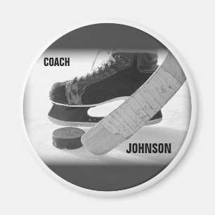 Ice Hockey Coach Thank You Magnet