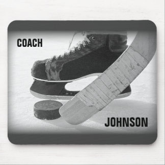 Ice Hockey Coach Thank You Mouse Mat