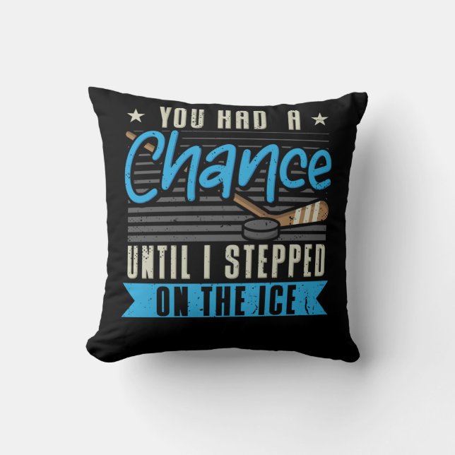 Ice Hockey Cushion (Front)