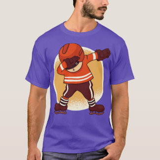 Ice Hockey Dabbing T-Shirt