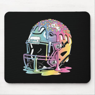 Ice Hockey Drip Boys Youth Goalie Hockey Ice Cream Mouse Mat