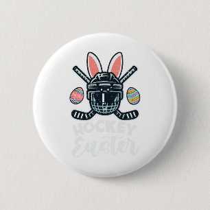 Ice Hockey Easter Helmet Puck Sports Men Boys Kids 6 Cm Round Badge