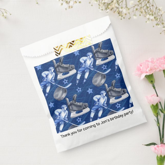 Ice Hockey Favour Bags (Sealed)