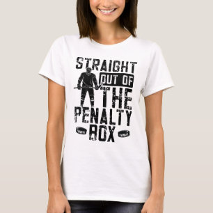 Ice Hockey Funny Penalty Box  T-Shirt