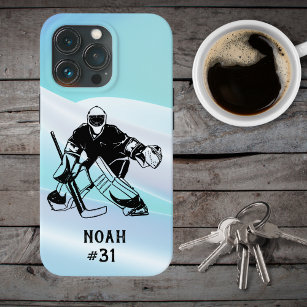 Ice Hockey Goal Keeper Signature Case-Mate iPhone Case