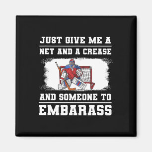 Ice Hockey Goalie (1)  Magnet