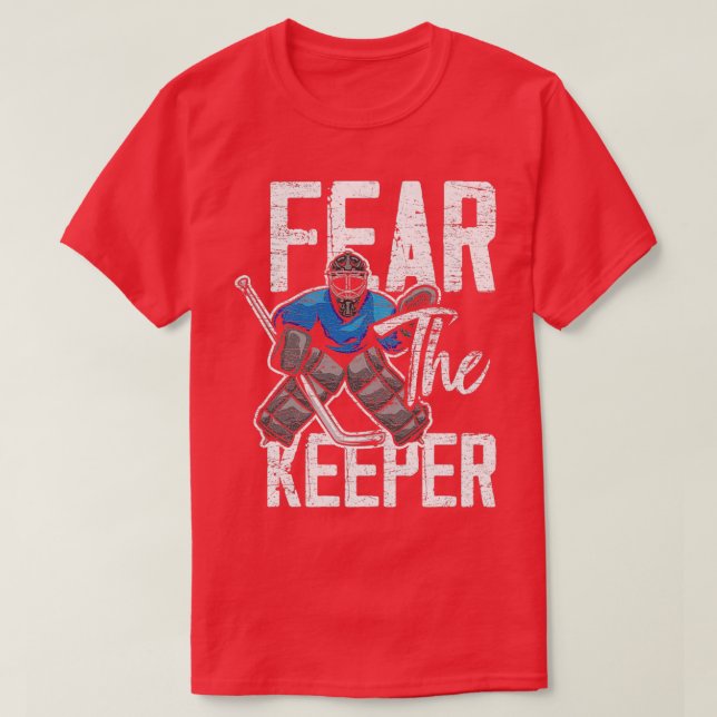 Ice Hockey Goalie 1 T-Shirt (Design Front)