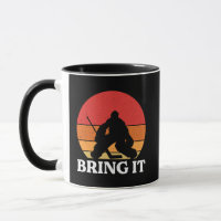 Ice Hockey Goalie Bring It