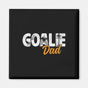 Ice Hockey Goalie Dad Of A Hockey Goalkeeper Fathe Magnet