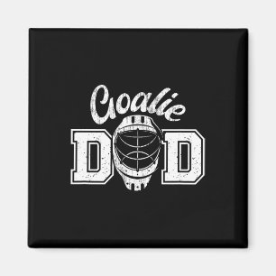 Ice Hockey Goalie Dad Proud Ice Hockey Goalkeeper Magnet