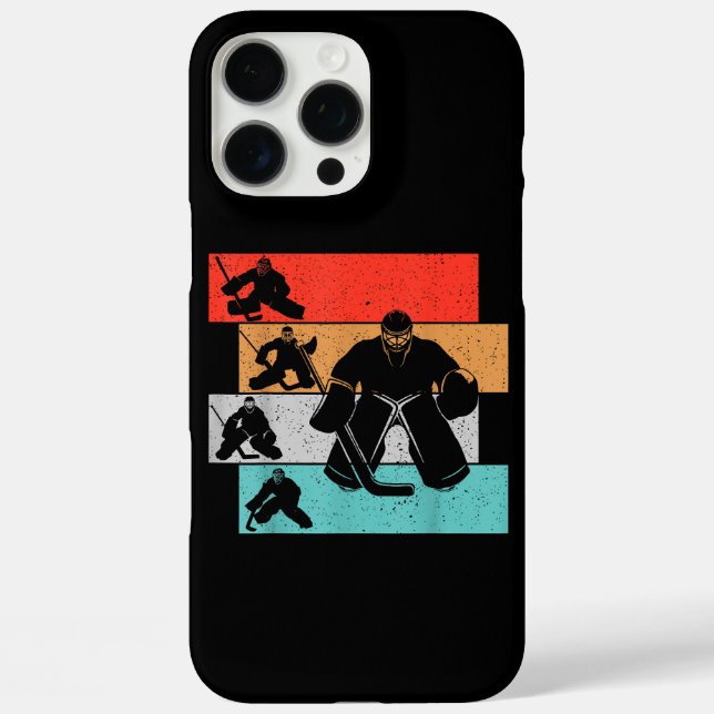 Ice Hockey Goalie Hockey Player Case-Mate iPhone Case (Back)