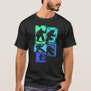 Ice Hockey Goalie Hockey Player Kids Boys Youth Me T-Shirt
