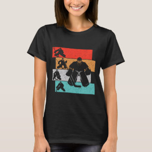 Ice Hockey Goalie Hockey Player Kids Boys Youth Me T-Shirt