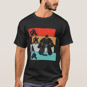 Ice Hockey Goalie Hockey Player Kids Boys Youth Me T-Shirt